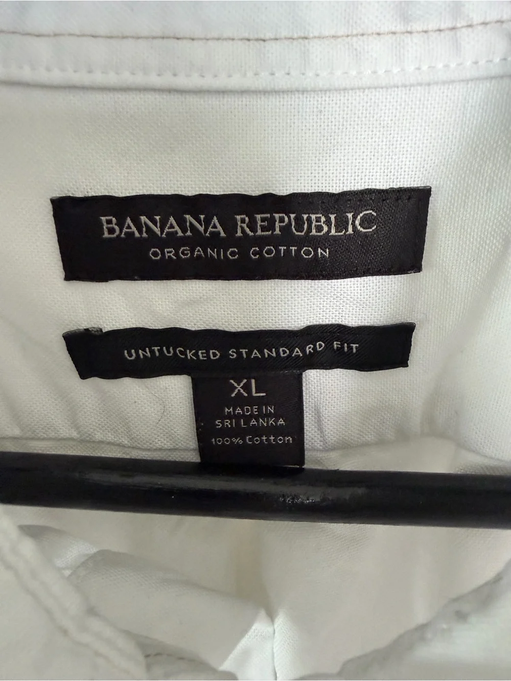 Banana Republic clean white